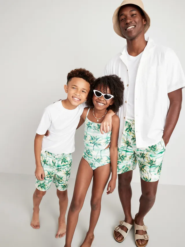 Old Navy Printed Swim Trunks For Men -- 5-inch Inseam 7 Old Navy Printed Swim Trunks For Men -- 5-inch Inseam - Image 7