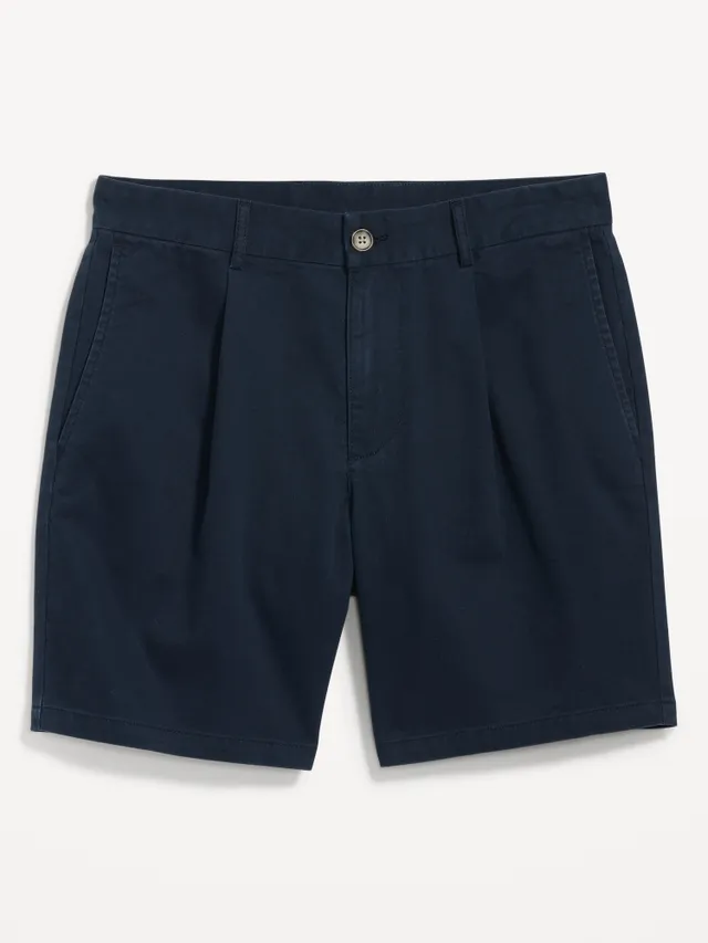 Old Navy Slim Built-In Flex Ultimate Chino Pleated Shorts For Men -- 7-inch Inseam 9 Old Navy Slim Built-In Flex Ultimate Chino Pleated Shorts For Men -- 7-inch Inseam - Image 9