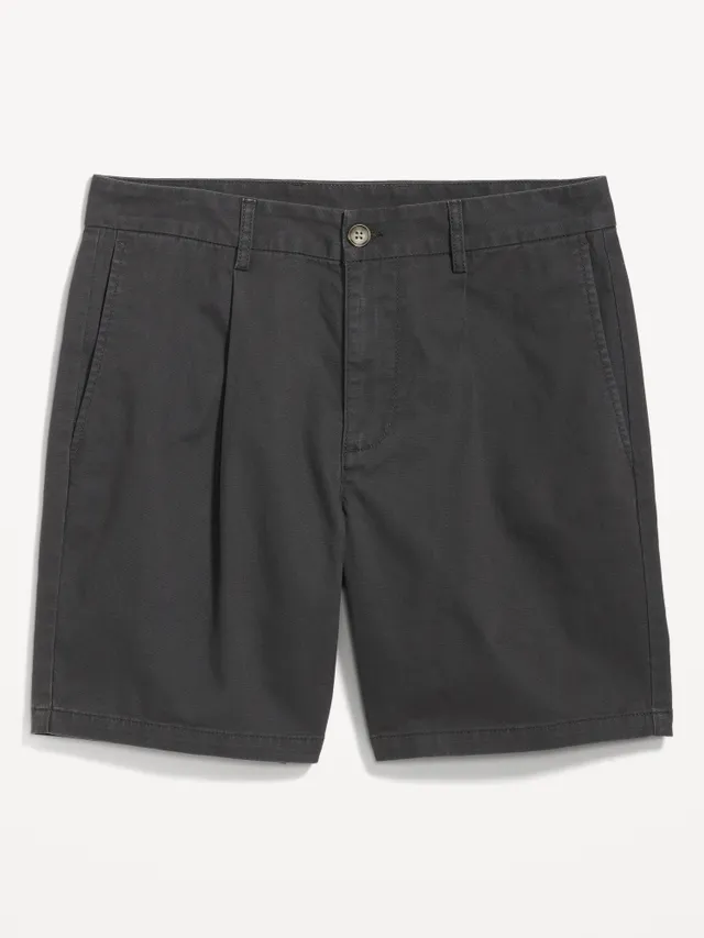 Old Navy Slim Built-In Flex Ultimate Chino Pleated Shorts For Men -- 7-inch Inseam 6 Old Navy Slim Built-In Flex Ultimate Chino Pleated Shorts For Men -- 7-inch Inseam - Image 6