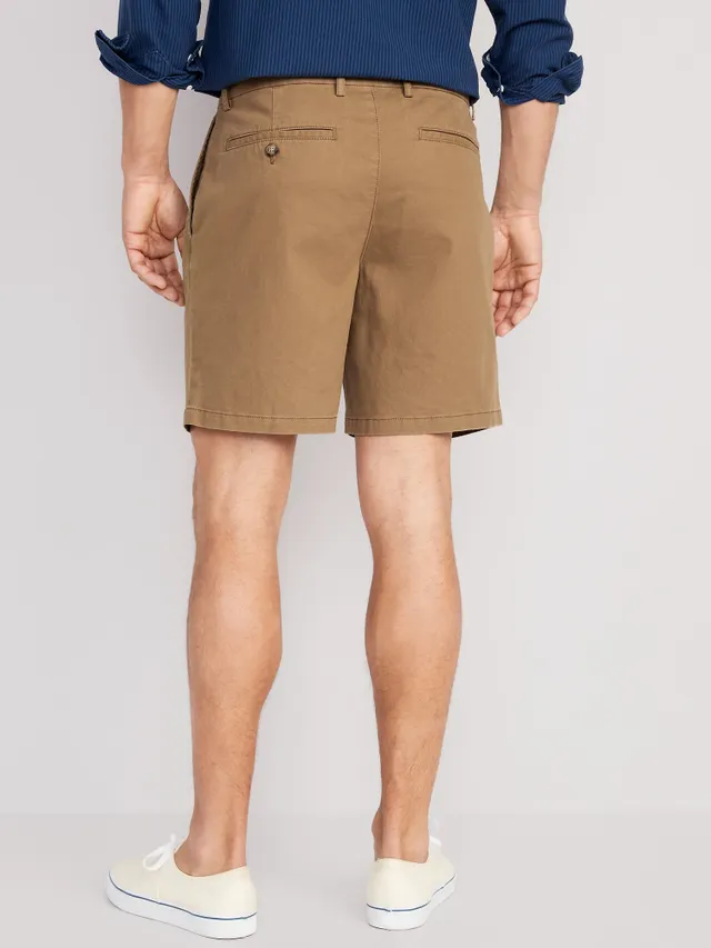 Old Navy Slim Built-In Flex Ultimate Chino Pleated Shorts For Men -- 7-inch Inseam 11 Old Navy Slim Built-In Flex Ultimate Chino Pleated Shorts For Men -- 7-inch Inseam - Image 11