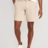 Old Navy StretchTech Chino Shorts For Men -- 9-inch Inseam