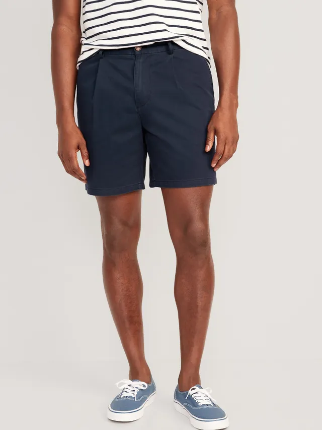Old Navy Slim Built-In Flex Ultimate Chino Pleated Shorts For Men -- 7-inch Inseam 7 Old Navy Slim Built-In Flex Ultimate Chino Pleated Shorts For Men -- 7-inch Inseam - Image 7