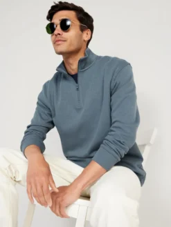 Old Navy French Rib 1/4-Zip Pullover Sweater For Men -Unde Clothing Shop https3A2F2Foldnavy.gapcanada.ca2Fwebcontent2F00532F5312F0622Fcn53531062.jpg 640x
