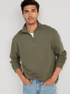 Old Navy French Rib 1/4-Zip Pullover Sweater For Men -Unde Clothing Shop https3A2F2Foldnavy.gapcanada.ca2Fwebcontent2F00532F5362F8442Fcn53536844.jpg 640x