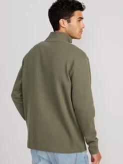 Old Navy French Rib 1/4-Zip Pullover Sweater For Men -Unde Clothing Shop https3A2F2Foldnavy.gapcanada.ca2Fwebcontent2F00532F5362F8602Fcn53536860.jpg 640x