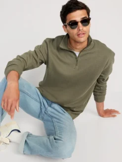 Old Navy French Rib 1/4-Zip Pullover Sweater For Men -Unde Clothing Shop https3A2F2Foldnavy.gapcanada.ca2Fwebcontent2F00532F5362F8752Fcn53536875.jpg 640x