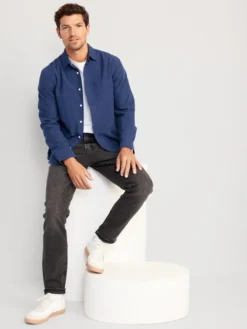 Old Navy Relaxed Slim Taper Built-In Flex Dark Gray Jeans -Unde Clothing Shop https3A2F2Foldnavy.gapcanada.ca2Fwebcontent2F00532F8272F0792Fcn53827079.jpg 640x