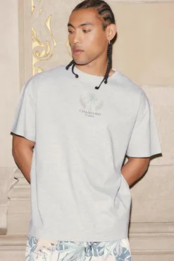 Ardene Man Printed Crew Neck Tee In | Size | 100% Cotton