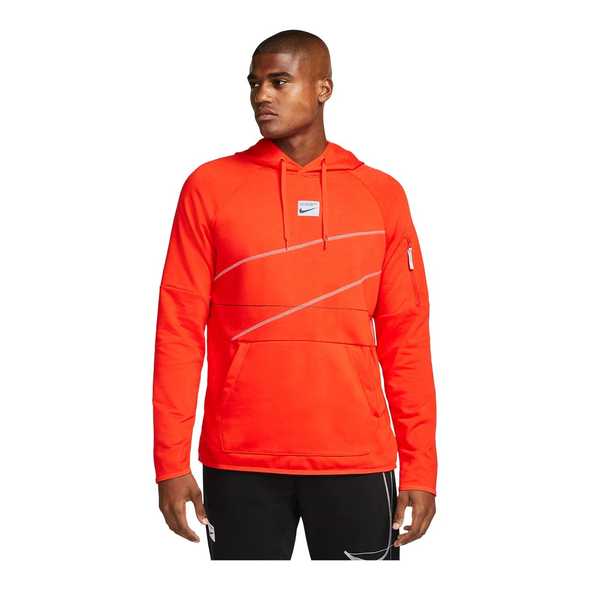 Nike Men's Dri-FIT Q5 Pullover Hoodie French Terry Fleece Moisture-Wicking 2 Nike Men's Dri-FIT Q5 Pullover Hoodie French Terry Fleece Moisture-Wicking - Image 2
