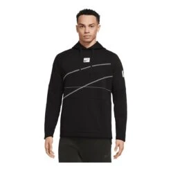 Nike Men's Dri-FIT Q5 Pullover Hoodie French Terry Fleece Moisture-Wicking