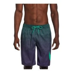 Nike Men's Grid Swoosh 9 Inch Volley Shorts