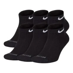 Nike Men's Everyday Plus Low Socks Moisture-Wicking 6-Pack
