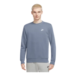 Nike Sportswear Men's Club Sweatshirt - Midnight Navy