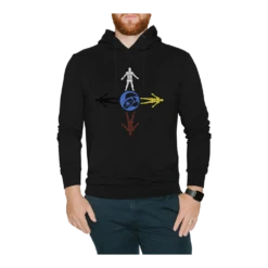 NoMiNoU Men's RHV 4 Direction Pullover Hoodie