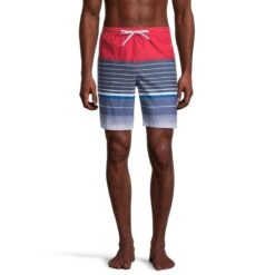 Quiksilver Men's Swell Vision Swim Volley Shorts 19" With Mesh Brief