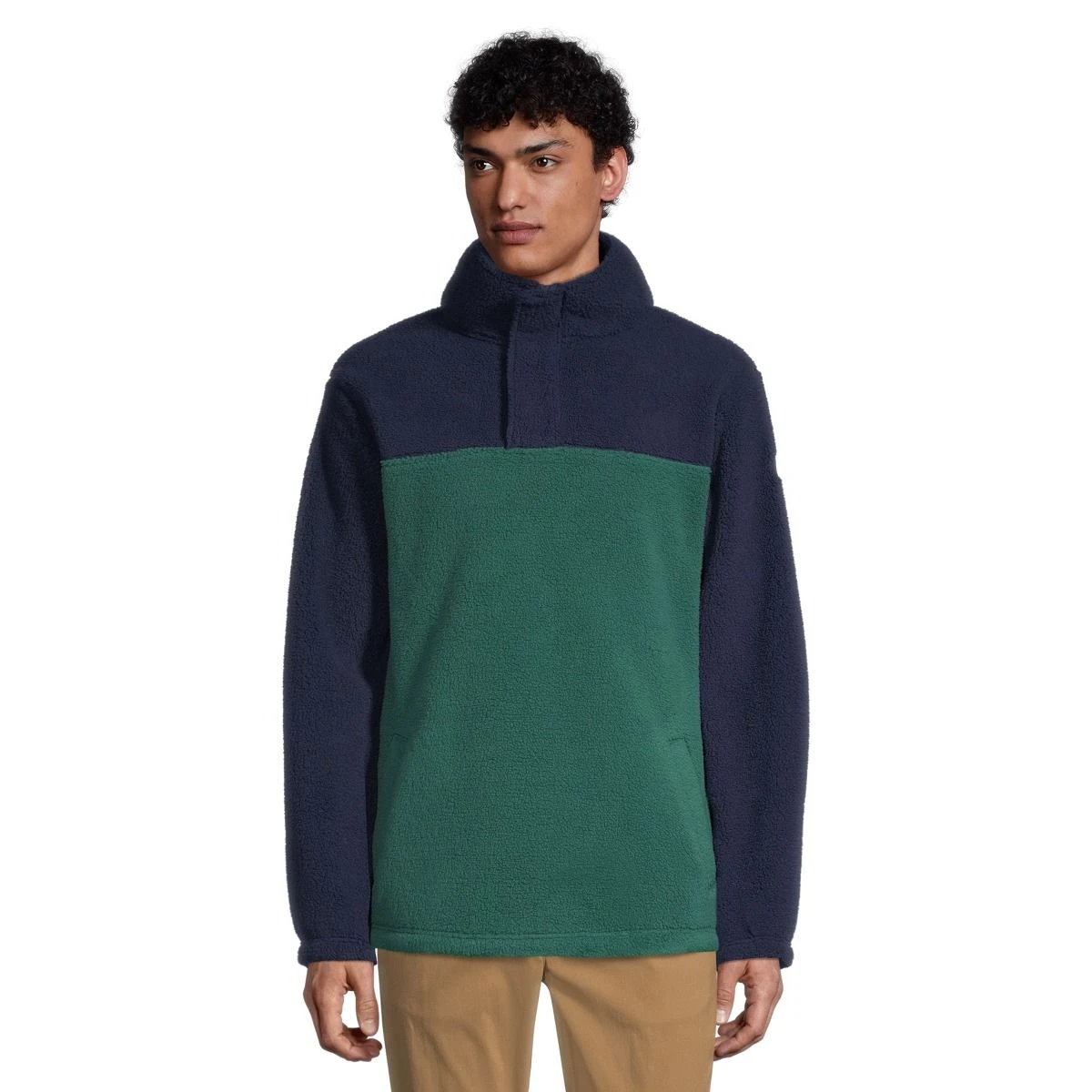 Ripzone Men's Woolly Sherpa Quarter Zip Fleece Pullover 3 Ripzone Men's Woolly Sherpa Quarter Zip Fleece Pullover - Image 3