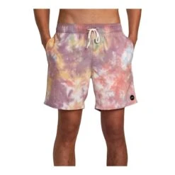 Rvca Men's Manic Elastic 17 Inch Volley Shorts