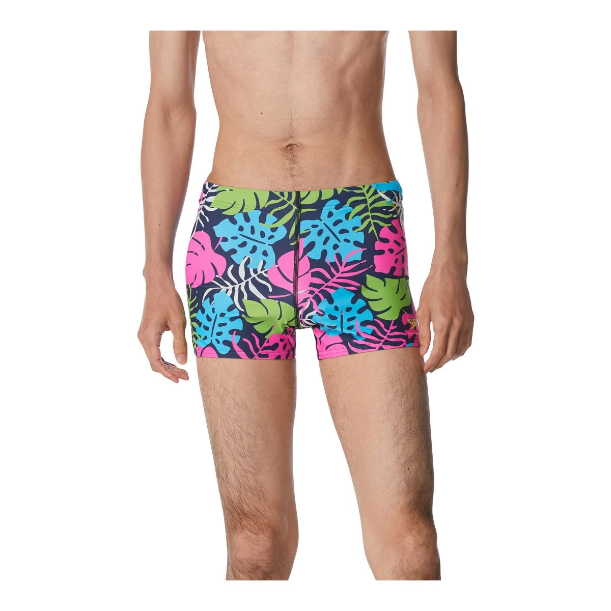 Speedo Men's Cali Palm Swim Square Leg Trunks UPF 50+ Chlorine-Resistant 1 Speedo Men's Cali Palm Swim Square Leg Trunks UPF 50+ Chlorine-Resistant
