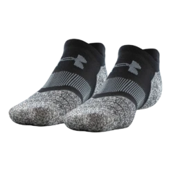 Under Armour Men's Elevated Performance Golf No-Show Socks Moisture-Wicking 2-Pack