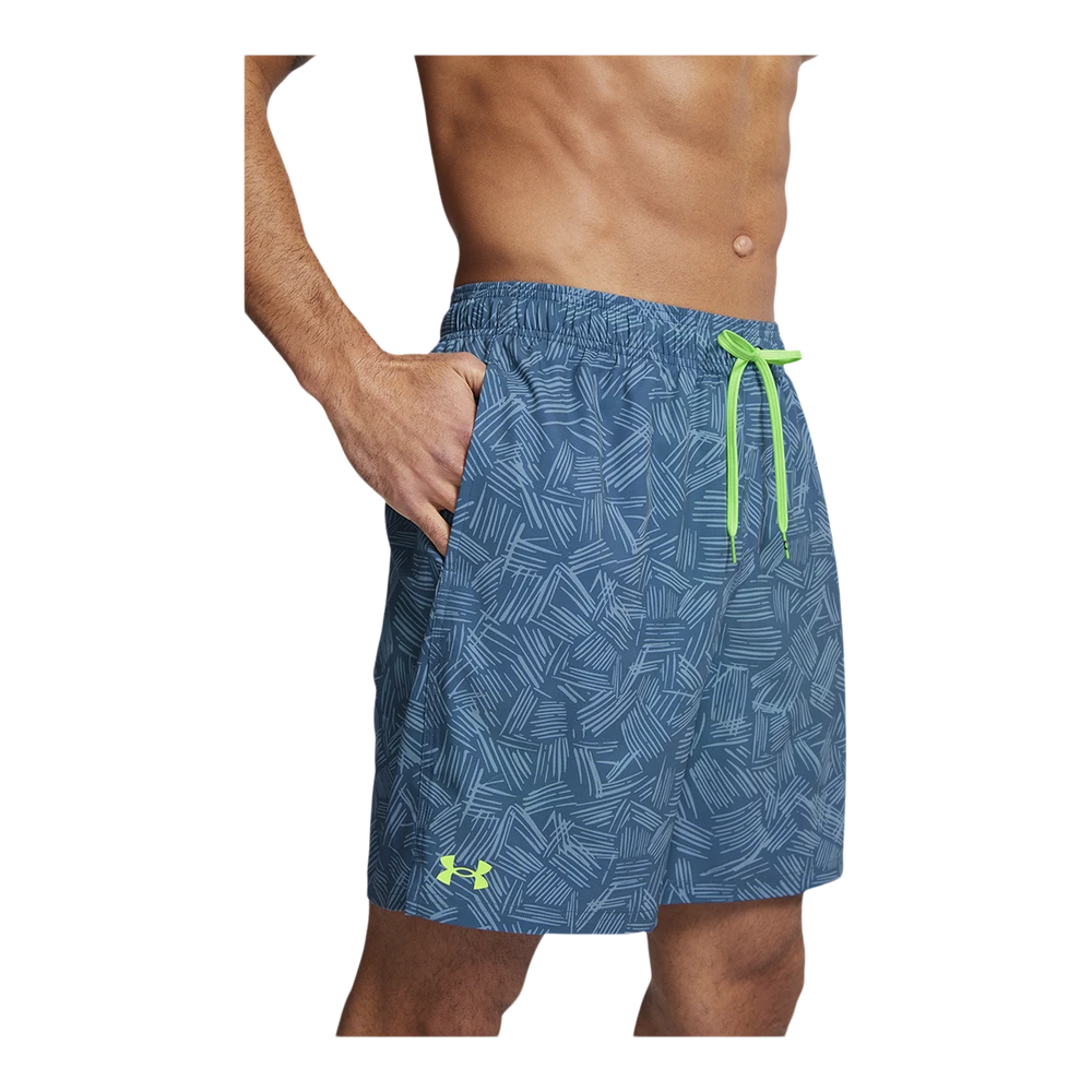 Under Armour Men's Palm Sketch Compression Swim Shorts 1 Under Armour Men's Palm Sketch Compression Swim Shorts