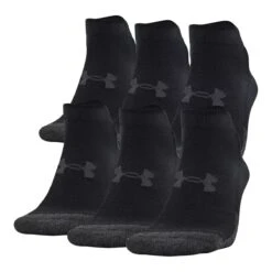 Under Armour Men's Performance Low Socks Moisture-Wicking 6-Pack