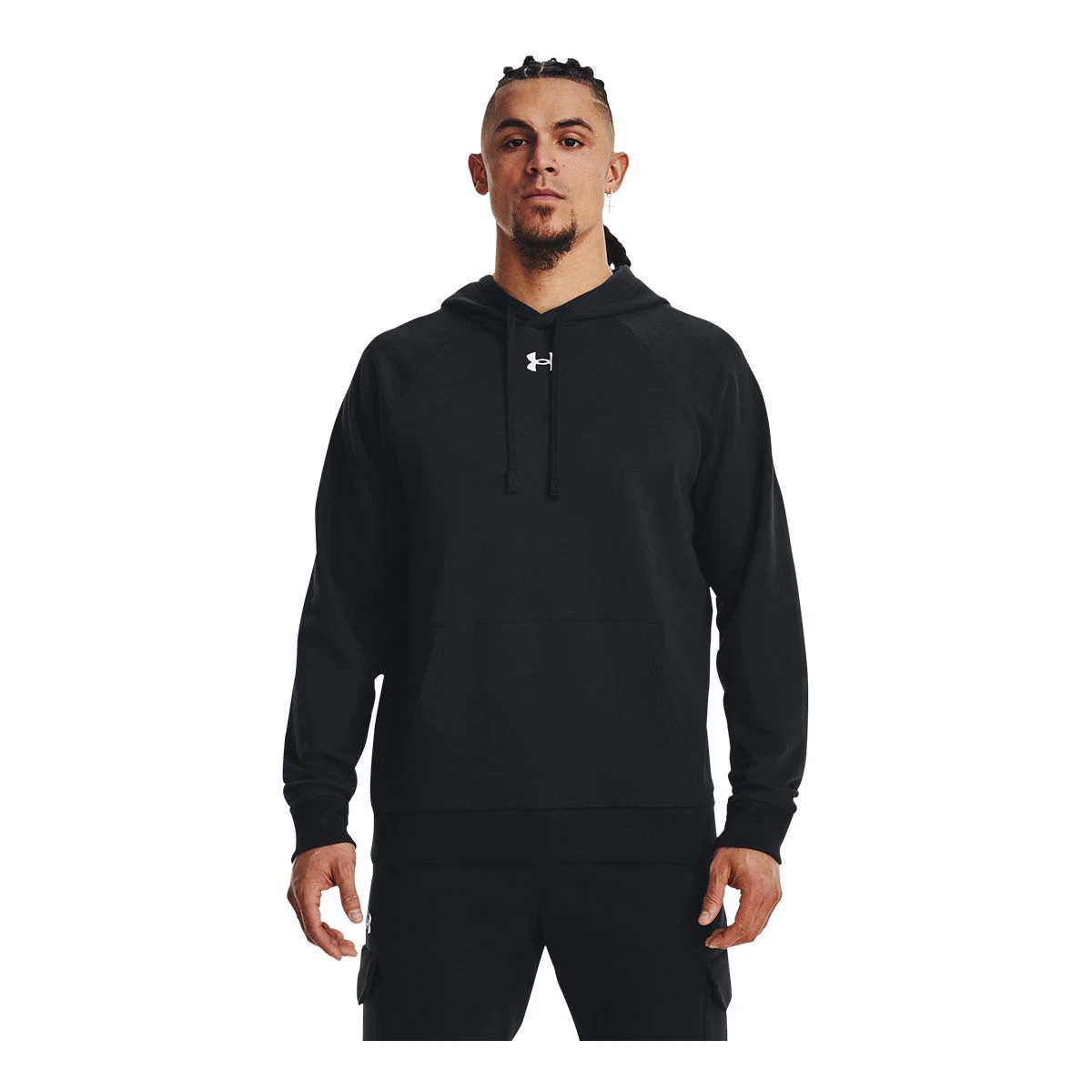 Under Armour Men's Rival Fleece CC Pullover Hoodie 1 Under Armour Men's Rival Fleece CC Pullover Hoodie
