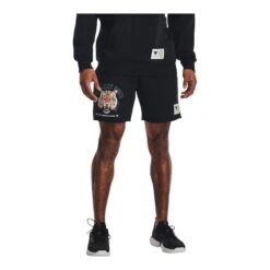 Under Armour Men's Project Rock Tiger Rival Solid Shorts