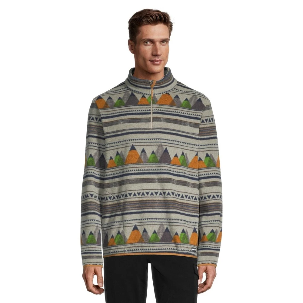 Woods Men's Blakiston Fleece 1/4 Zip Long Sleeve Top 3 Woods Men's Blakiston Fleece 1/4 Zip Long Sleeve Top - Image 3